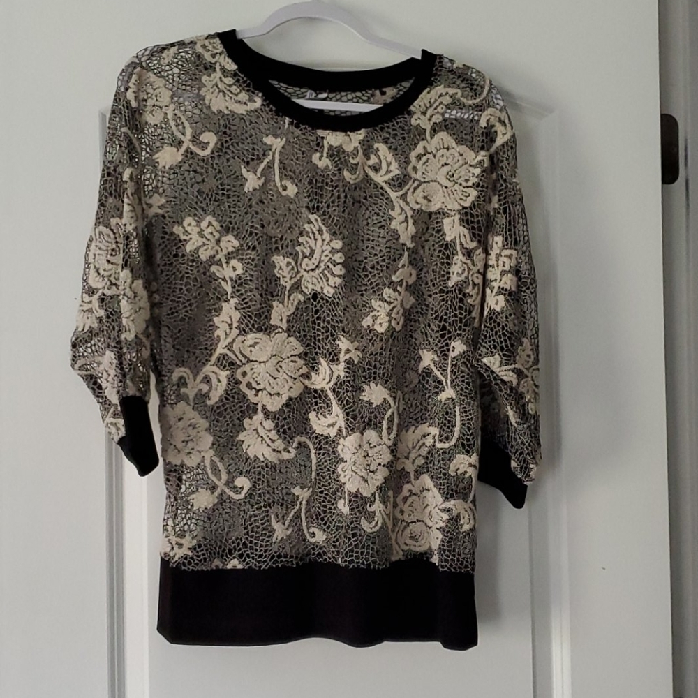 Sheer top from Maurice's